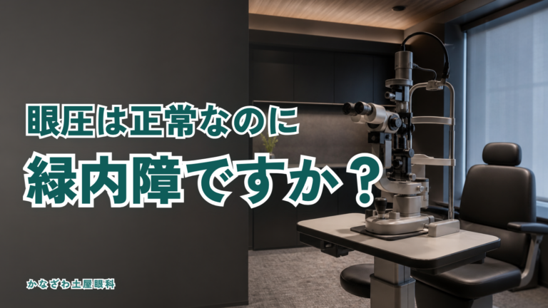 眼圧が正常なのに緑内障？日本人に多い正常眼圧緑内障を眼科医が解説